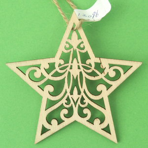Décoration <span class=keywords><strong>de</strong></span> Noël <span class=keywords><strong>en</strong></span> étoile <span class=keywords><strong>en</strong></span> <span class=keywords><strong>bois</strong></span> <span class=keywords><strong>de</strong></span> hêtre faite à la main, articles <span class=keywords><strong>en</strong></span> vrac les plus populaires et abordables - Product Image 3