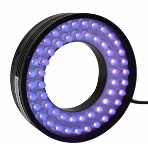 UV/IR באיכות גבוהה טבעת אור בר אור 24V 365nm UV Led תאורת מנורת מבחן אור עבור תעשייתי בדיקה