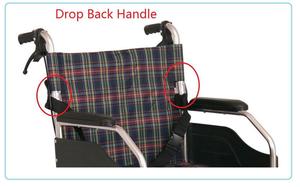 Alluminio di vendita calda pieghevole economica attrezzature di riabilitazione <span class=keywords><strong>medica</strong></span> forniture di <span class=keywords><strong>terapia</strong></span> manuale sedia a rotelle - Product Image 3