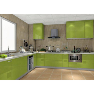 Australian Project Modern High Gloss Lacquer <strong>pink</strong> Kitchen <strong>Cabinets</strong> - Product Image 2