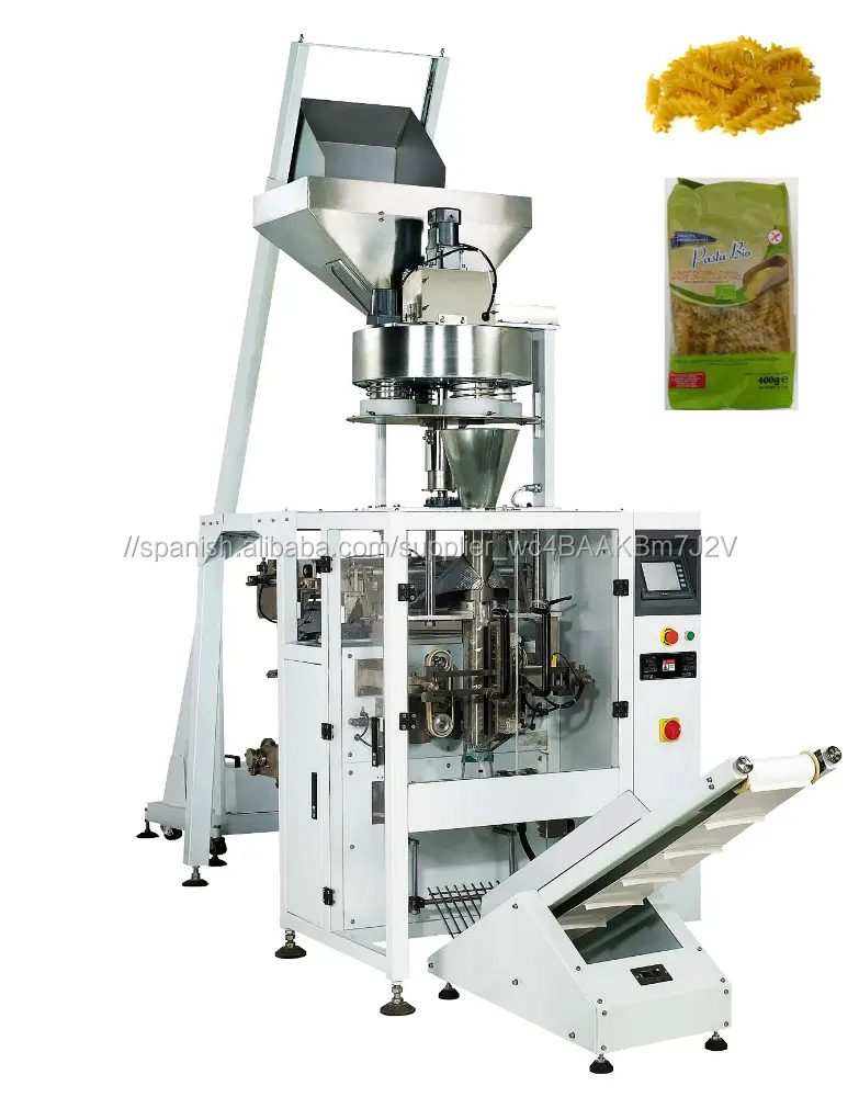 1kg 2kg completamente automática empaquetadora del gránulo de pasta y arroz