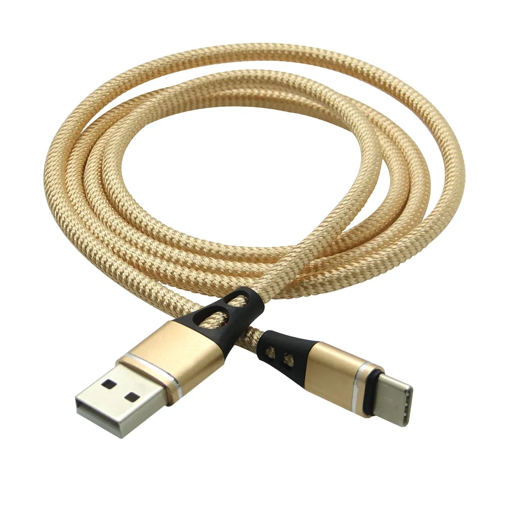 Type-C 3.1 Braided Data USB Charger Cable for Samsung Galaxy S8 S8+ S9 Plus Note 8