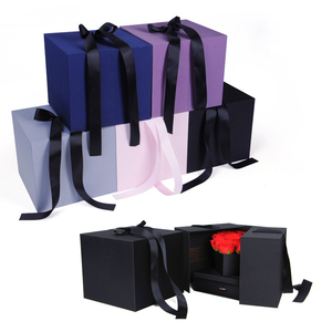 Custom Cardboard Delivery Bouquet Gift <strong>Box</strong> <strong>Magic</strong> Cube Flower Packaging <strong>Box</strong> - Product Image 4