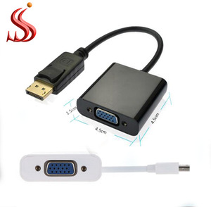 Alta calidad 1,3 versión Mini Micro <span class=keywords><strong>Displayport</strong></span> a Vga convertidor <span class=keywords><strong>Cable</strong></span> <span class=keywords><strong>Displayport</strong></span> a Vga adaptador Mini Dp a Vga - Product Image 5