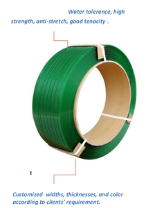 Yalanpack <span class=keywords><strong>16mm</strong></span> Vert Polyester <span class=keywords><strong>Pet</strong></span> <span class=keywords><strong>Strap</strong></span> Premium <span class=keywords><strong>Pet</strong></span> Strip Ceinture d'emballage - Product Image 6