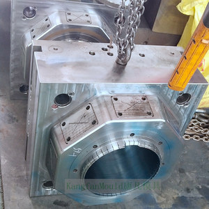 Taizhou 18L 16kg 4L plástico industrial redonda balde molde usado para pintura do molde barril e balde de óleo lubrificante InTaizhou - Product Image 2