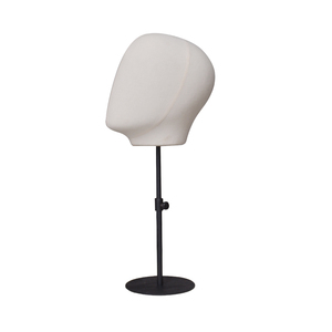 Maniquí <span class=keywords><strong>de</strong></span> tela blanca para hombre, venta al por mayor, personalizado, barato, exhibición <span class=keywords><strong>de</strong></span> cabello, cabeza <span class=keywords><strong>de</strong></span> Maniquí <span class=keywords><strong>de</strong></span> lona para exhibición - Product Image 5