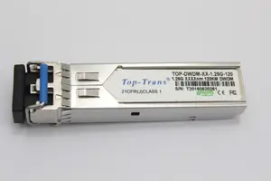 1000BASE-EZX 1.25G DWDM SFP C17-C61 120KM SMF אופטי משדר