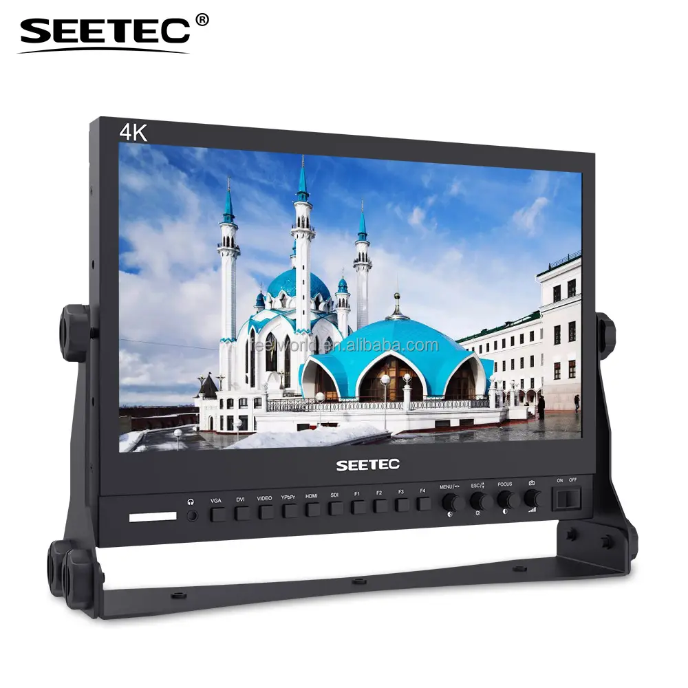 Full HD 1920*1080 resolusi 13 inch SDI SDI Monitor untuk penyiaran profesional