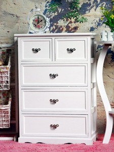 Armoire de rangement et <span class=keywords><strong>commode</strong></span> de salon en bois blanc décorative moderne de haute qualité, faite à la main - Product Image 3