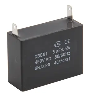 CBB61 serie motor kondensator cbb61 0,9 uf für ac verwenden