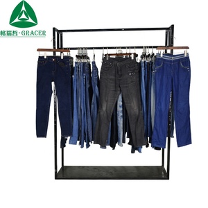 <span class=keywords><strong>Jeans</strong></span> usati di alto livello all'ingrosso di seconda mano vestiti dell'usato ordinati per i <span class=keywords><strong>Jeans</strong></span> del negozio dell'usato di seconda mano - Product Image 5