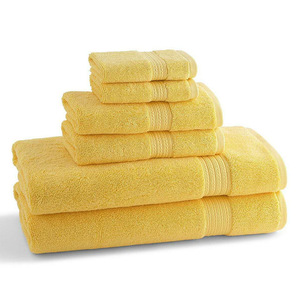 Custom 6 piezas <span class=keywords><strong>de</strong></span> lujo elegante único Hydro básica <span class=keywords><strong>de</strong></span> algodón calidad del hotel toallas <span class=keywords><strong>de</strong></span> baño establece producto - Product Image 3