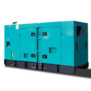 110kw diesel generator generator set with Cums engine 6BTAA5.9-G2 with base fuek tank export from Shanghai