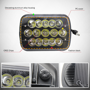<span class=keywords><strong>Super</strong></span> brillante 7x6 5x7 LED COCHE faro conversiones - Product Image 2