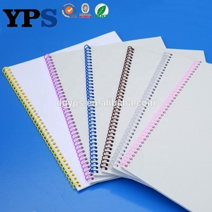 <span class=keywords><strong>Spirale</strong></span> de reliure en plastique PET coloré de 10 mm pour fournitures de bureau et scolaires - Product Image 2