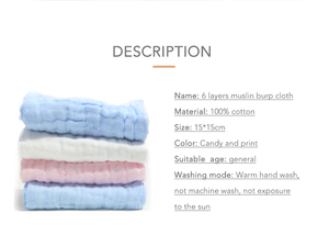 2024 <strong>Cheap</strong> Price High Quality Soft 100% Cotton Muslin Baby <strong>Burp</strong> <strong>Cloth</strong>