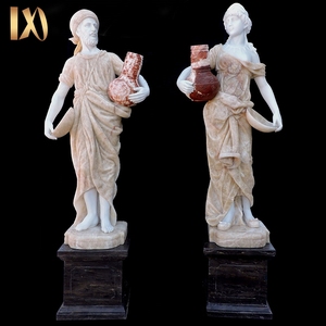 Mármol Blanco tallado griego desnudo sexy jardín estatua <span class=keywords><strong>mujer</strong></span> acostada - Product Image 1
