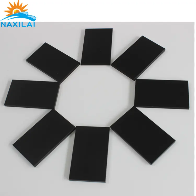 Черный лист из стекловолокна толщиной 1 см, 4 х8, пластиковый акриловый лист