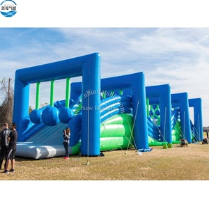 Gigante adulto gonfiabile 5k percorso a ostacoli evento gigante folle gonfiabile 5k ostacolo - Product Image 4