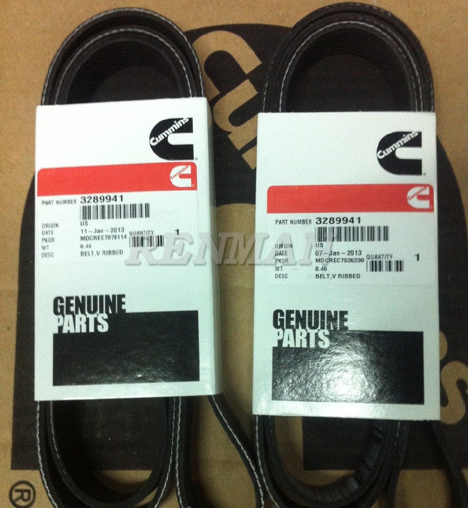 4BT QSB4.5 QSB6.7 Cummins Engine Parts - V Ribbed Belts