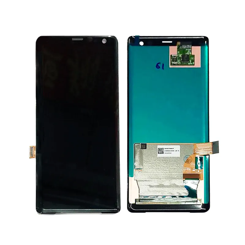 Original Para Sony Xperia caso XZ3 assembléia de tela LCD com frente toque glas, tela lcd para sony xperia xz3 h9436 h8416 h9493