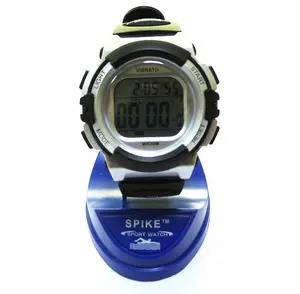 Vibrating alarm digital watch Vibration reminder watch with resin band