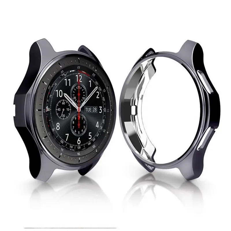 TPU 46mm Protective case for Samsung Gear S3 border FRAME electroplated