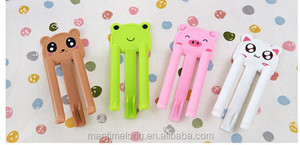 Set di 2 Clip per Sacchetti della Spazzatura a Forma di Animali Cartoon, Clip per Rifiuti, Clip per Cartelle, Spedizione Casuale - Product Image 3