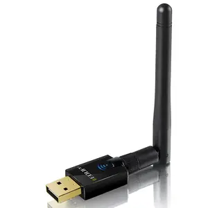 802.11AC 600Mbps双频USB WiFi适配器WLAN棒适用于Windows，MacOS，Linux，Android