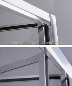 Cina Blossom bagno di piccole dimensioni incorniciato bi-fold bifold vetro fisarmonica porte <span class=keywords><strong>doccia</strong></span> - Product Image 4