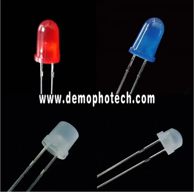 Melalui Lubang 2Mm/3Mm/4Mm/5Mm/8Mm/10Mm Dip LED