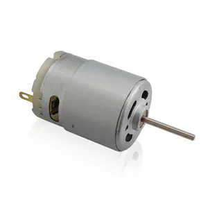 rs-385 carbon brushed dc motor, hair drier dc Motor rs 385 vacuum pump dc motor 12 v