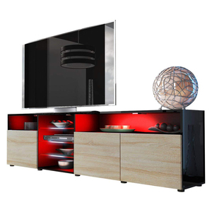 Vendite dirette della fabbrica mobile TV moderno di alta qualità con supporto per TV LED lucido UV per soggiorno - Product Image 5