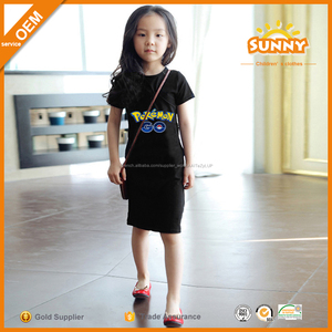 2016 Enfants Filles Robe Conception Poke Boule Enfants Robe Styles <span class=keywords><strong>Pokemon</strong></span> Aller - Product Image 2