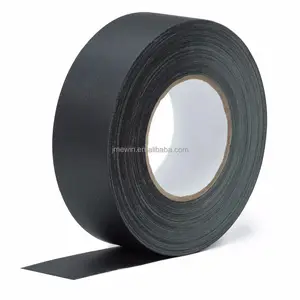 Gratis Monster Geen Residu Enkelzijdige Hoge Zelfklevende Heavy Duty Pro Matte Doek Boek Binding Zwart Gaffer Tape