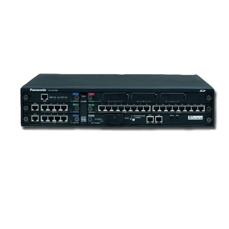 IP PBX System with 68 extensions and 72 Trunks Panasonic KX-NCP500NE