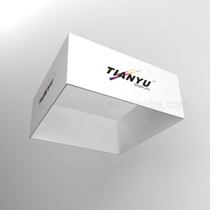 Alluminio Facile up <span class=keywords><strong>Promo</strong></span> Appeso Visualizzazione Del Tessuto di Tensionamento Trade Show - Product Image 4
