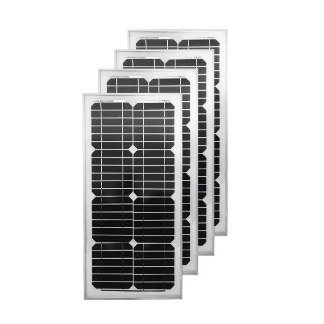 태양 광 Monocrystalline 30w 태양 전지 패널