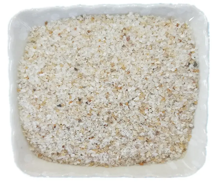 고순도 실리카 석영 모래 가격 180 메쉬 SiO2 98.0-99.20% 낮은 가격