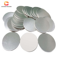 Joint d'étanchéité en feuille d'aluminium, PE à Induction thermique, pour pot en plastique