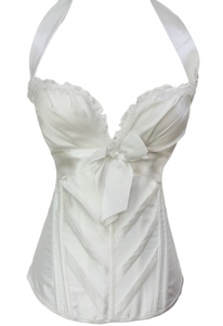 Vente chaude onenweb overbust sexe bar faux cuir corset dirndl club de danse - Product Image 5