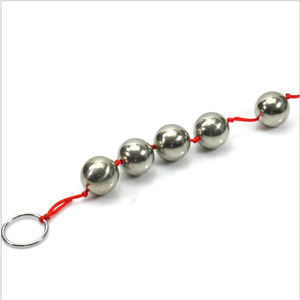 Di ALTA qualità In Acciaio Inox <span class=keywords><strong>Anale</strong></span> dilatazione G-punto stimolare Palline anali <span class=keywords><strong>butt</strong></span> plug <span class=keywords><strong>Anale</strong></span> In Metallo - Product Image 2