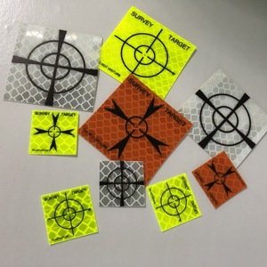 Retroreflecterende monitoringsonderzoek prismameter sticker - Product Image 4