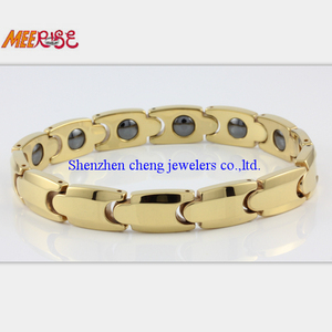 SZ CHENG JEWELERS gioielli in oro rosa <span class=keywords><strong>bracciale</strong></span> in carburo di tungsteno <span class=keywords><strong>con</strong></span> magnete o germanio - Product Image 2