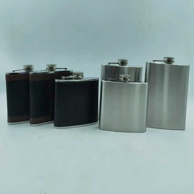 Hot-Selling 6OZ-8OZ Stainless Steel Custom Hip Flask