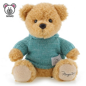 Orso Polare di Peluche Mini Animale Marino Imbottito con Certificazione CE, Sciarpa Rossa, Personalizzabile con LOGO, Morbido Giocattolo di Peluche Bianco - Product Image 6
