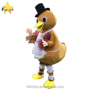ชุดมาสคอตลูกเป็ดขี้เหร่ของฟันทอยส์สำหรับโฆษณา - Product Image 3
