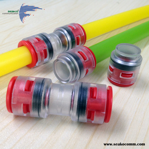 Mẫu miễn phí microduct Push Fit nối thiết bị sợi quang microduct Coupler - Product Image 2