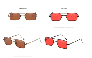 Nouvelle Arrivée lunettes de Soleil À La Mode <span class=keywords><strong>Double</strong></span> <span class=keywords><strong>Pont</strong></span> Lunettes de Soleil Carré Océan Lunettes - Product Image 3